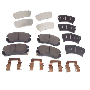 View Disc Brake Pad Set. Pad Kit Disk Brake. P1350696 Brake Pad Kit (Front). Full-Sized Product Image